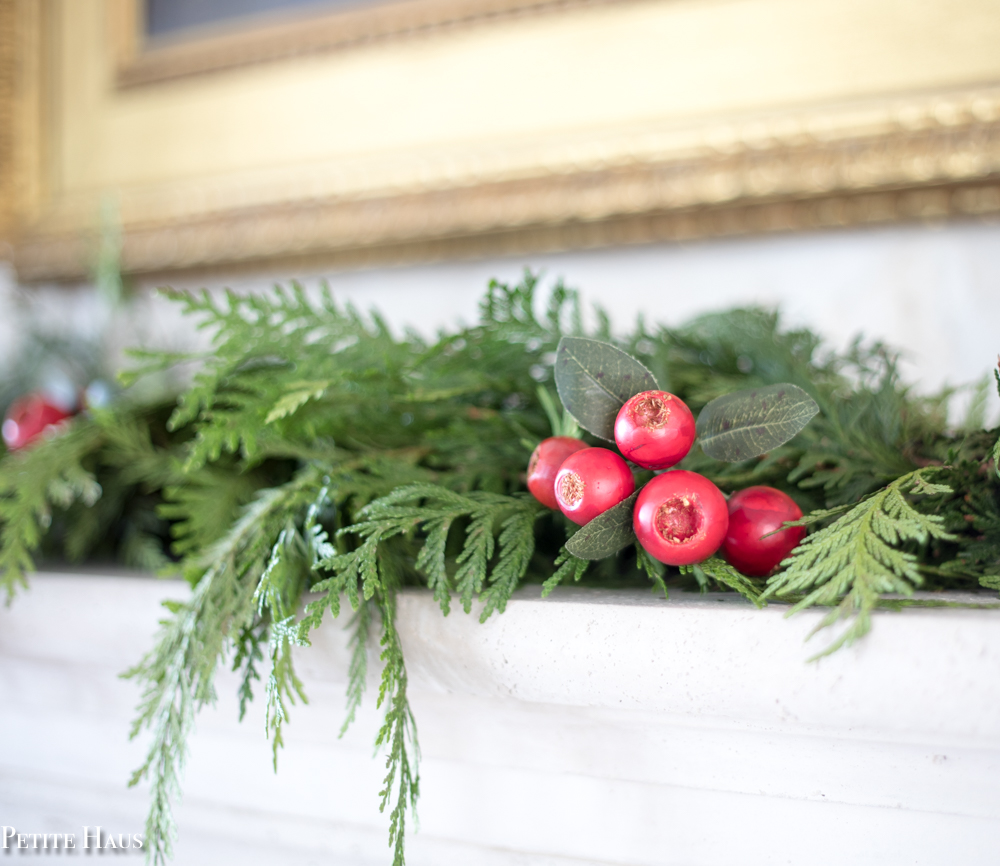 natural Christmas decor