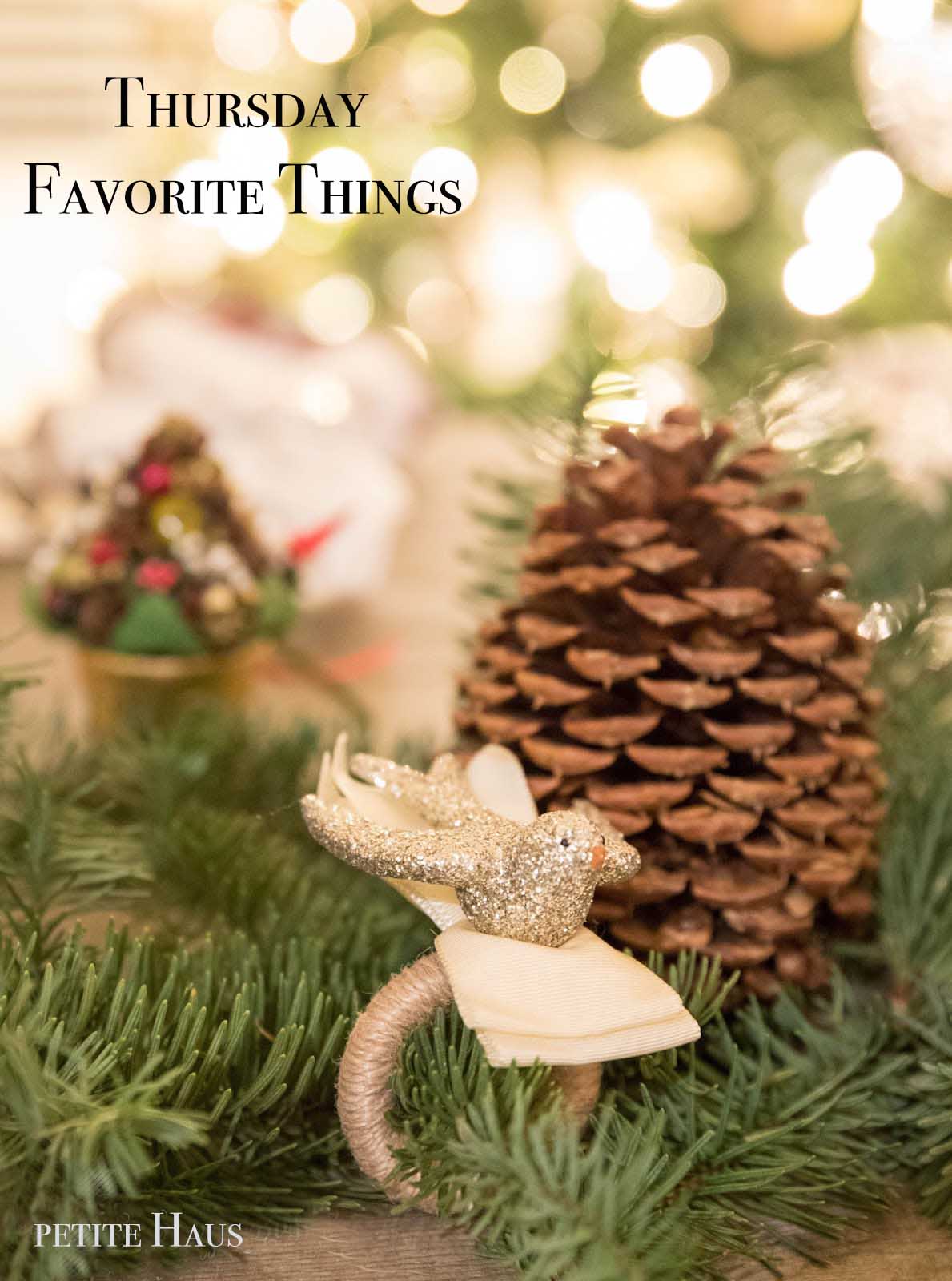 A DIY Christmas Garland – Thursday Favorite Things