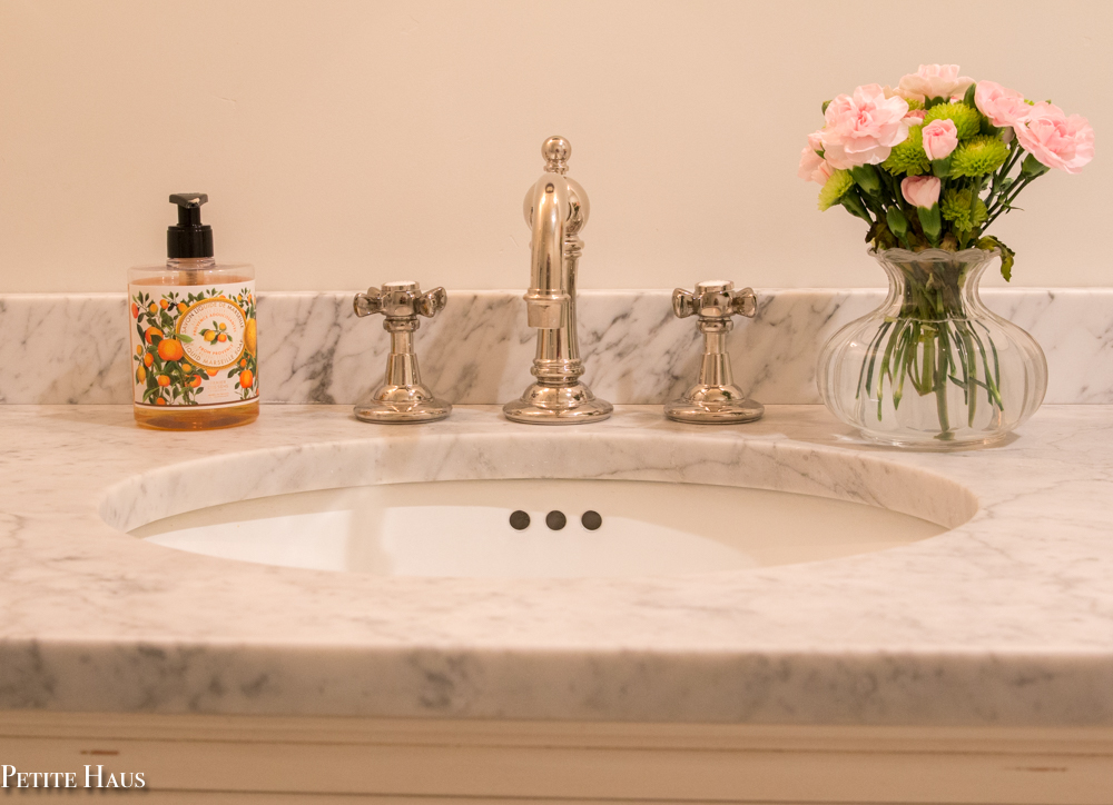 French Farmhouse Powder Room