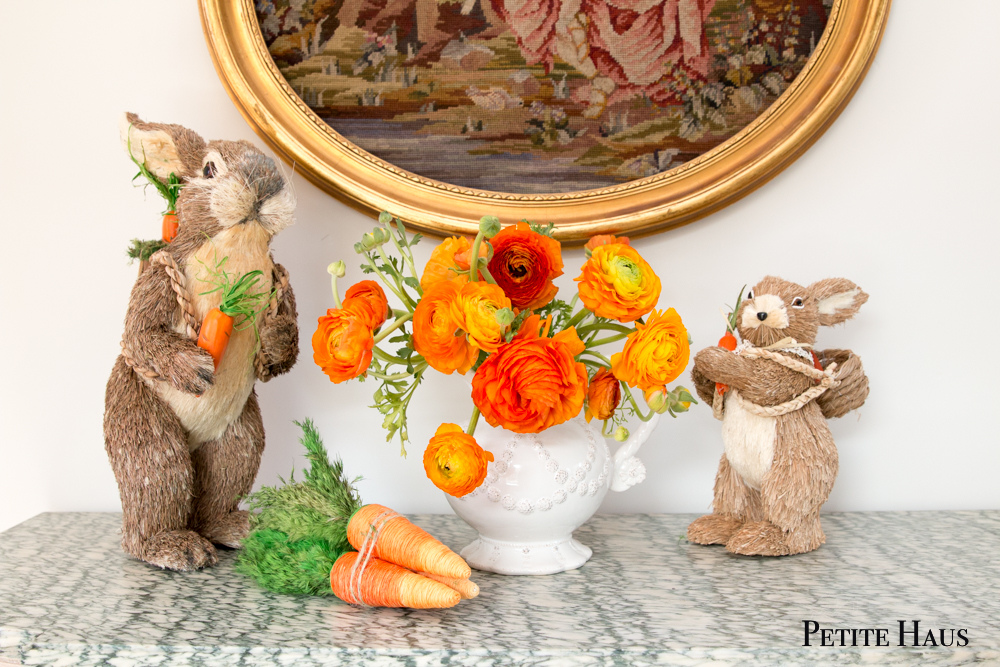 Easter Rabbits and Easter Decor