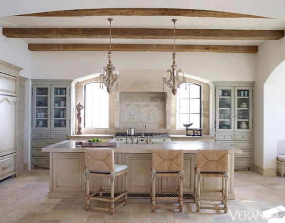 French country kitchen