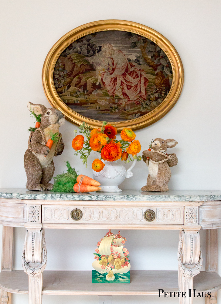 French country Easter decor