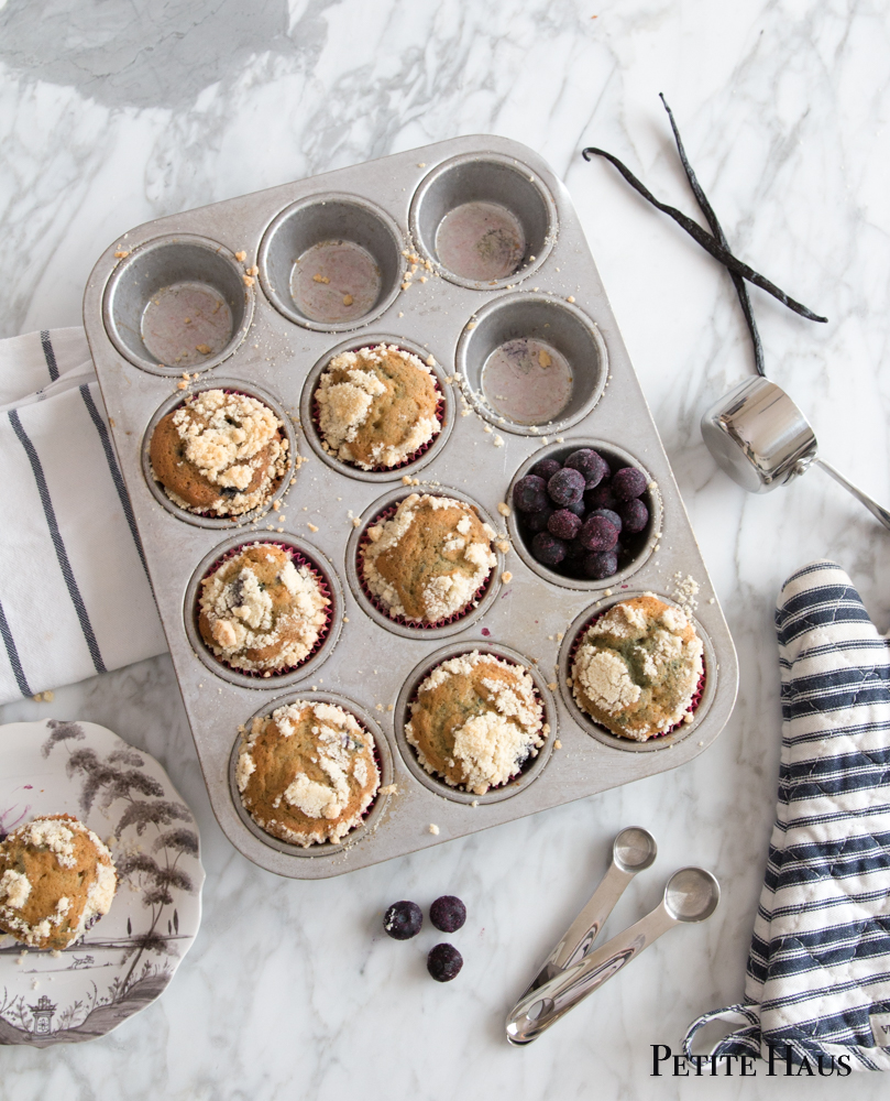 blueberry muffins recipe