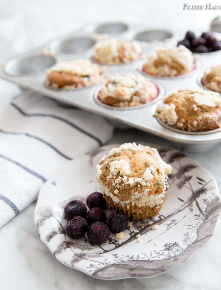 blueberry muffins