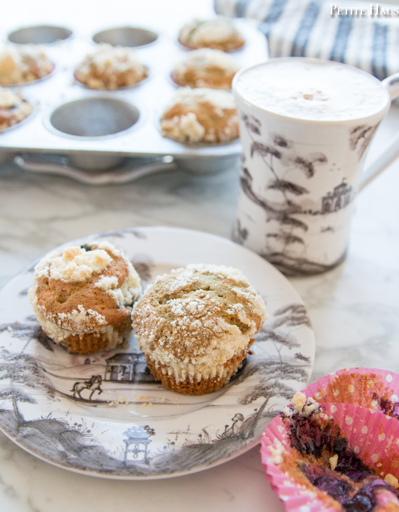 homemade blueberry muffins