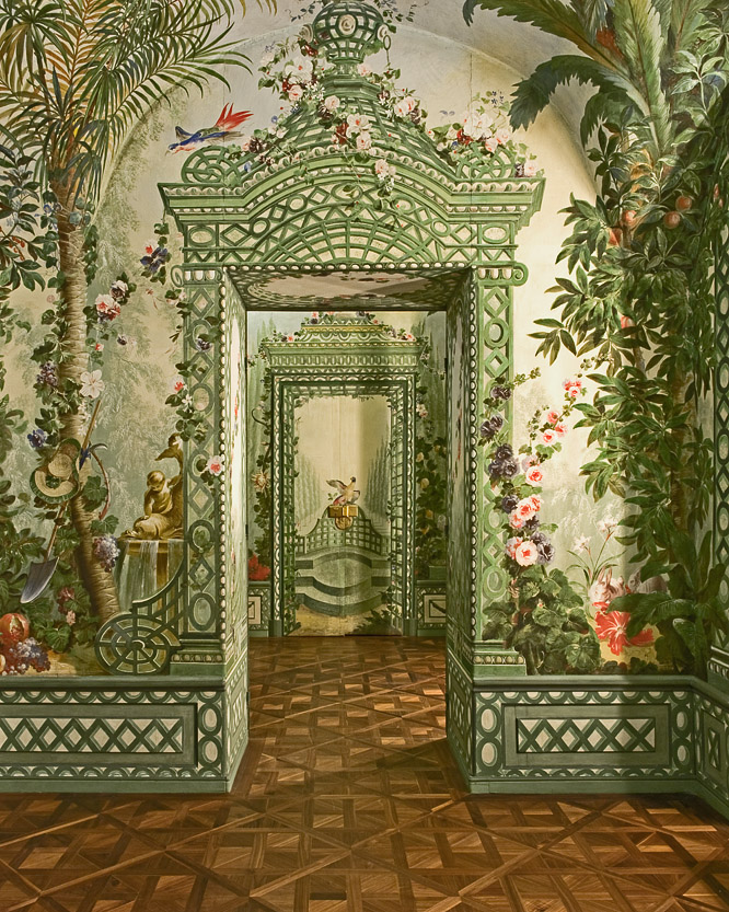 Bergl Rooms at Schönbrunn palace in Vienna