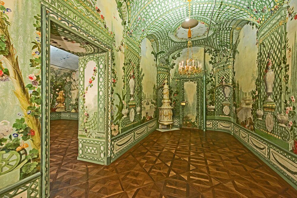 Bergl Rooms at Schönbrunn palace in Vienna