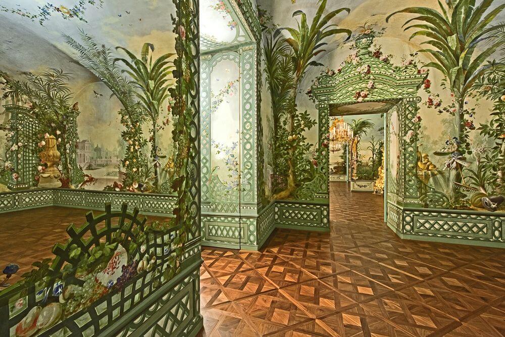 Bergl Rooms at Schönbrunn palace in Vienna