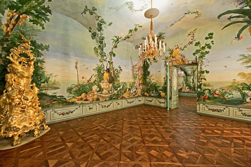 Bergl Rooms at Schönbrunn palace in Vienna