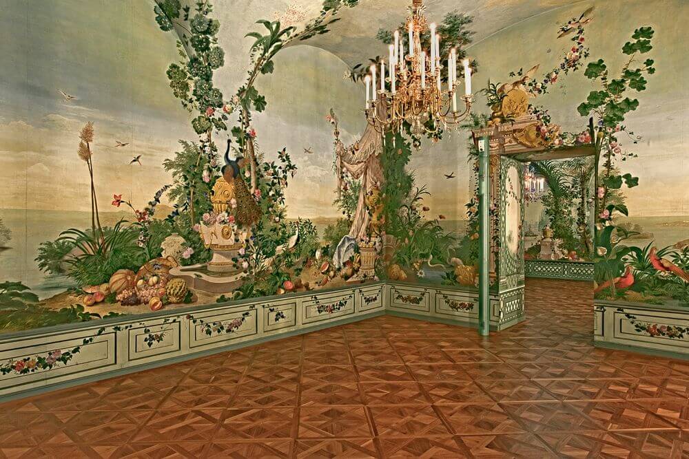 Bergl Rooms at Schönbrunn palace in Vienna