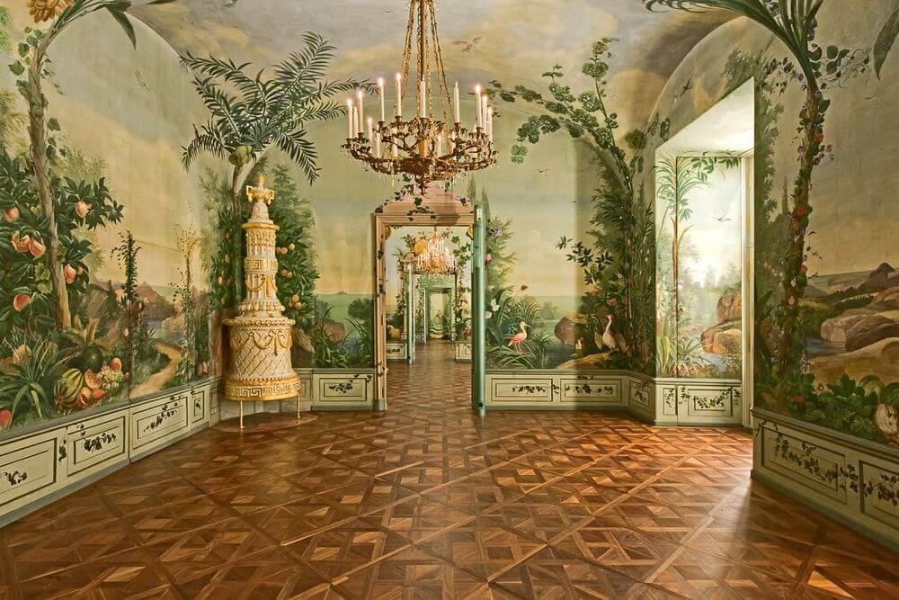 Bergl Rooms at Schönbrunn palace in Vienna