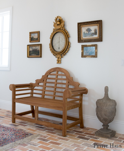 antique french hallway