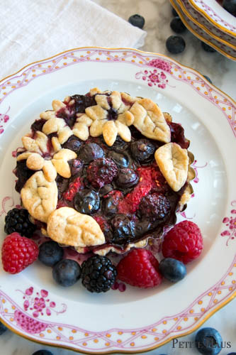 mini triple berry pie recipe