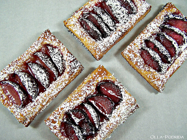 simple plum tart