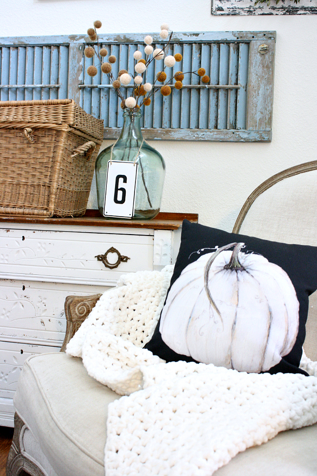 summer to Fall decor