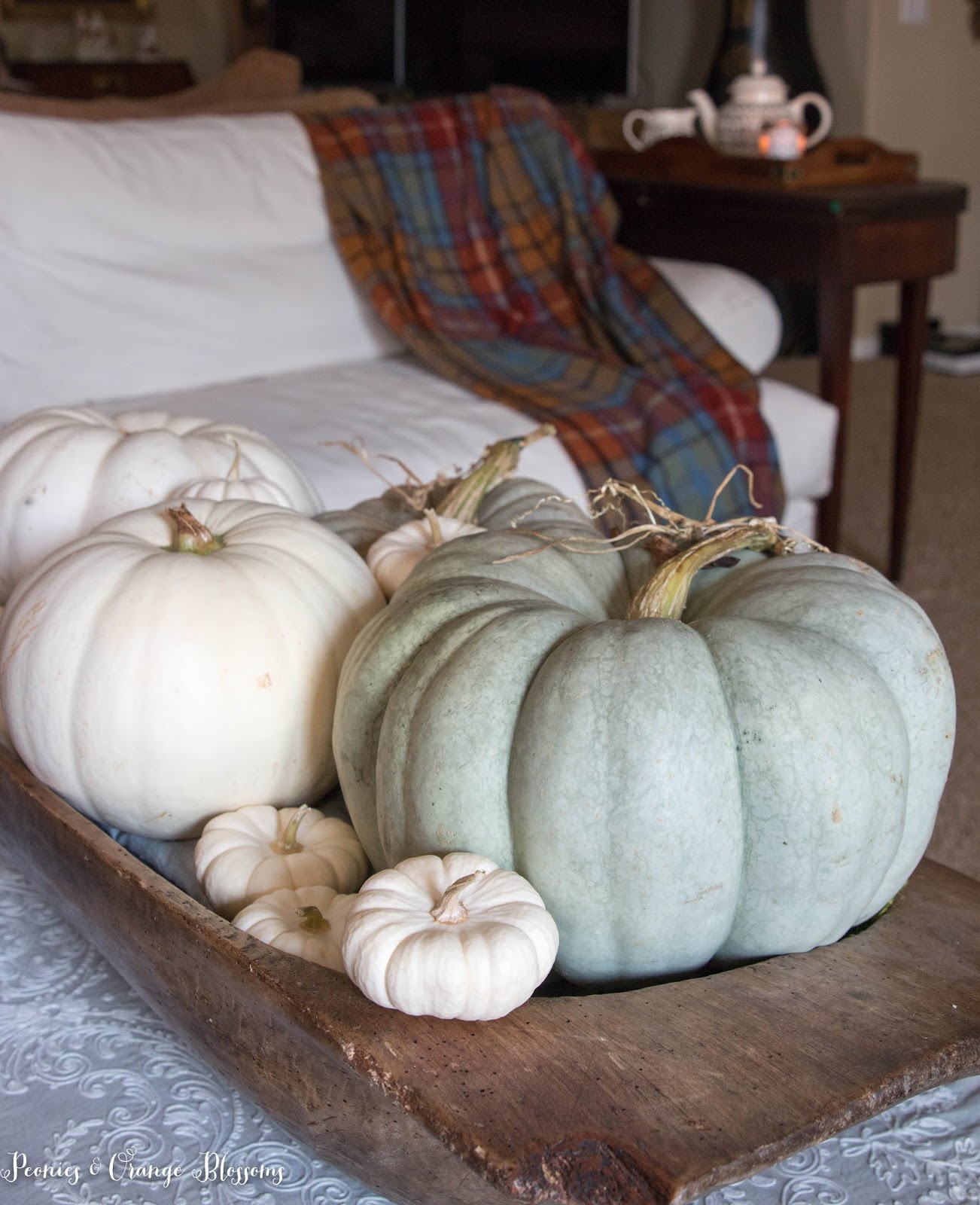 fall dough bowl decorating