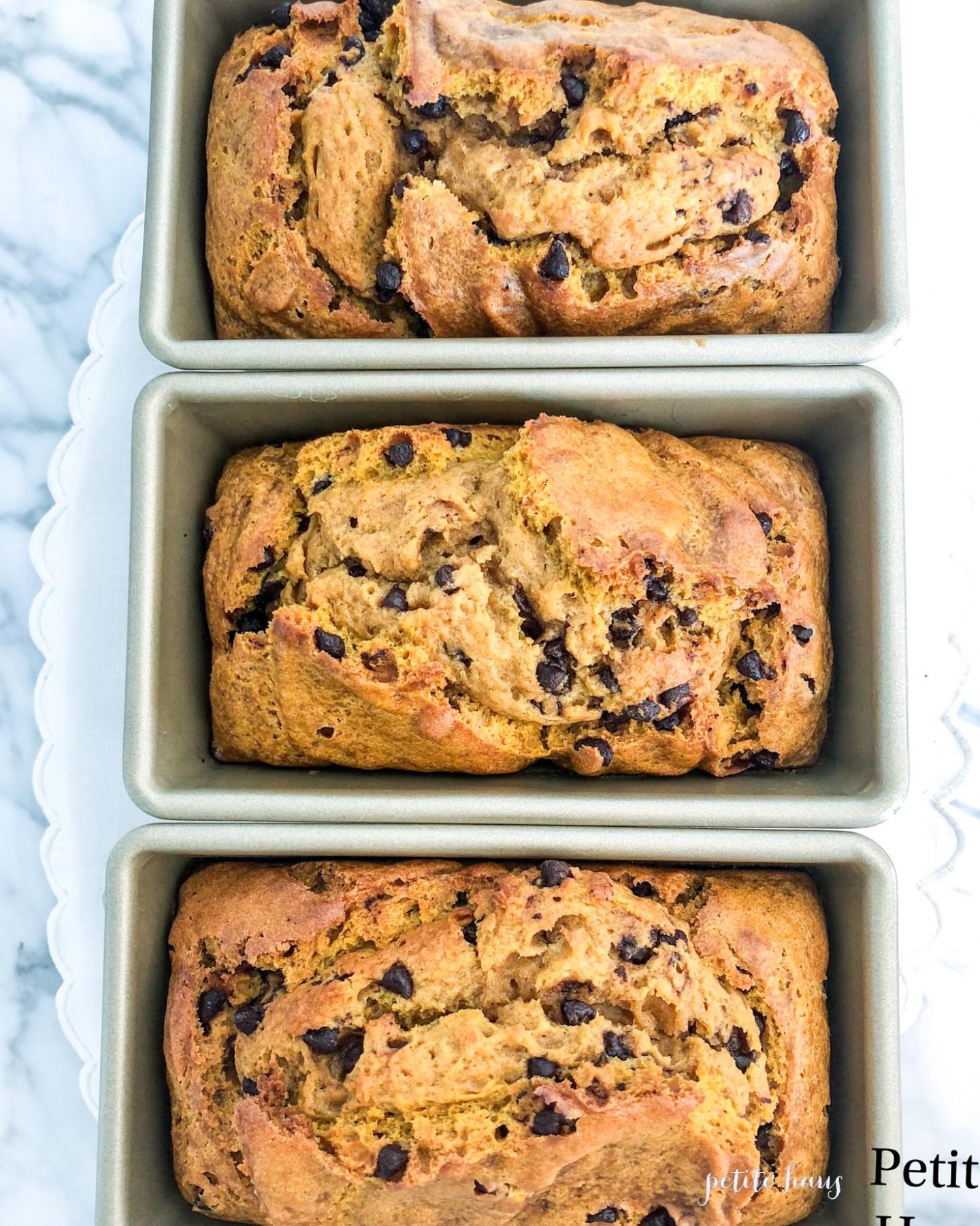 pumpkin chocolate chip bread