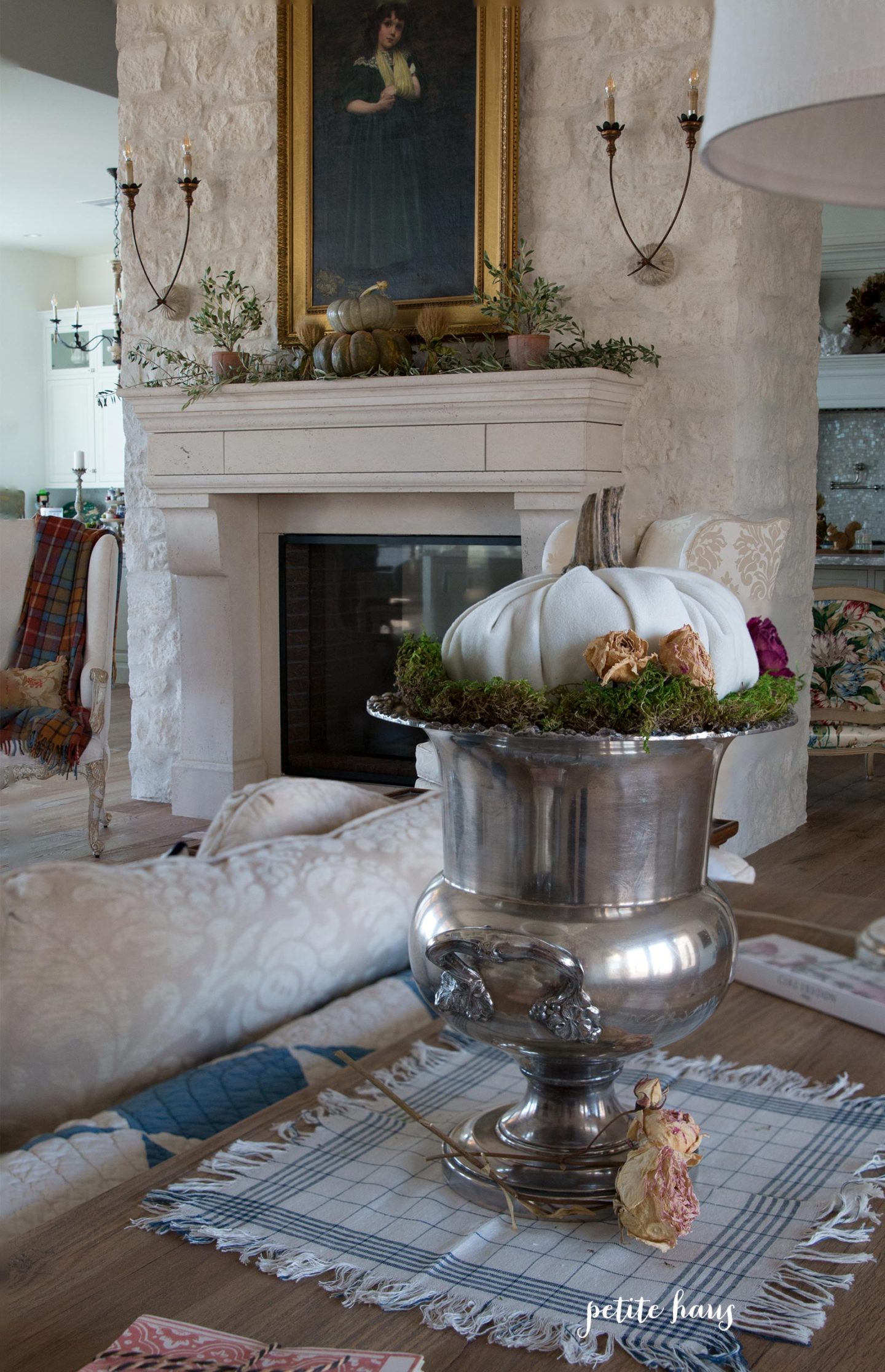 French country fall home decorating 