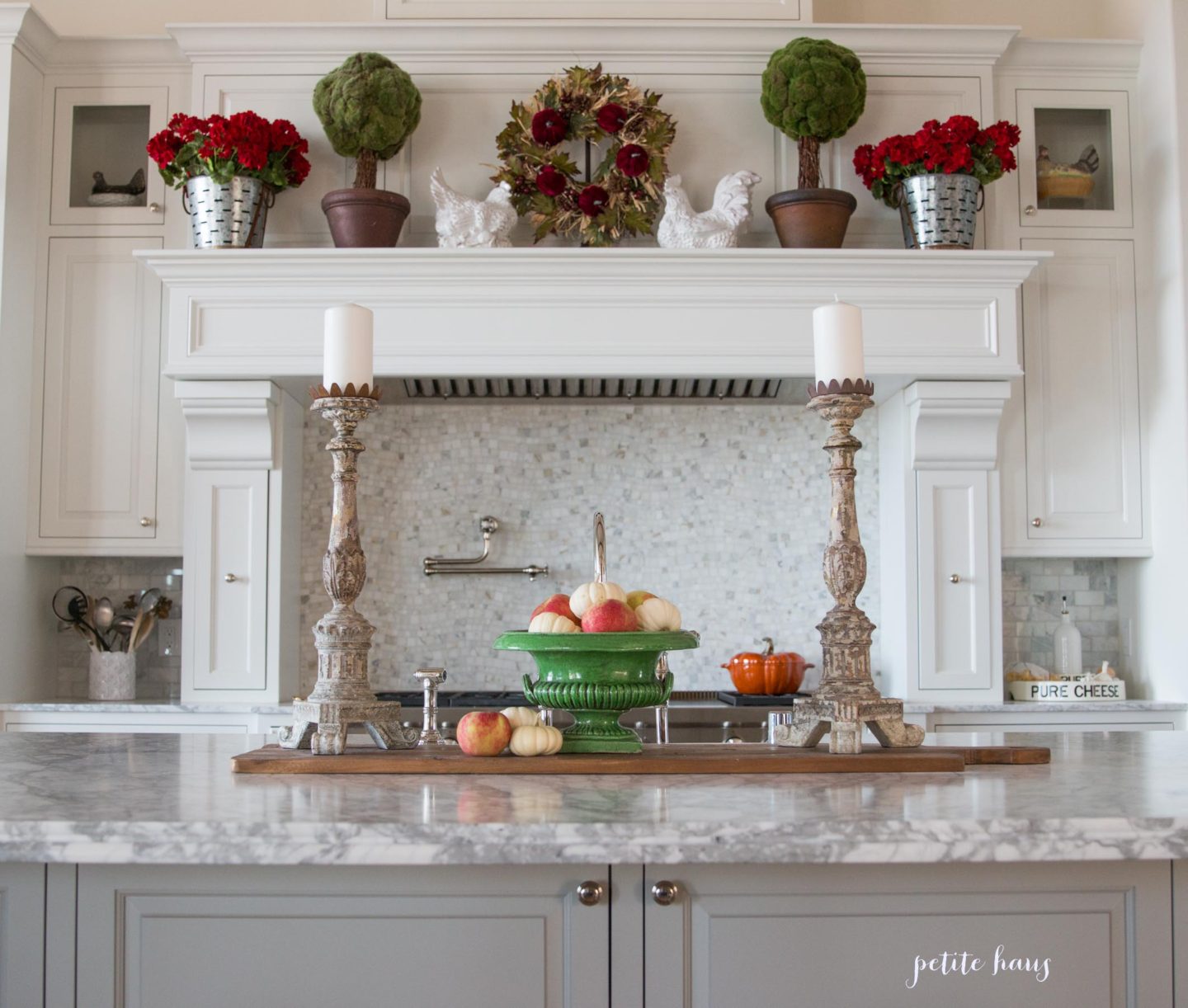 fall farmhouse kitchen