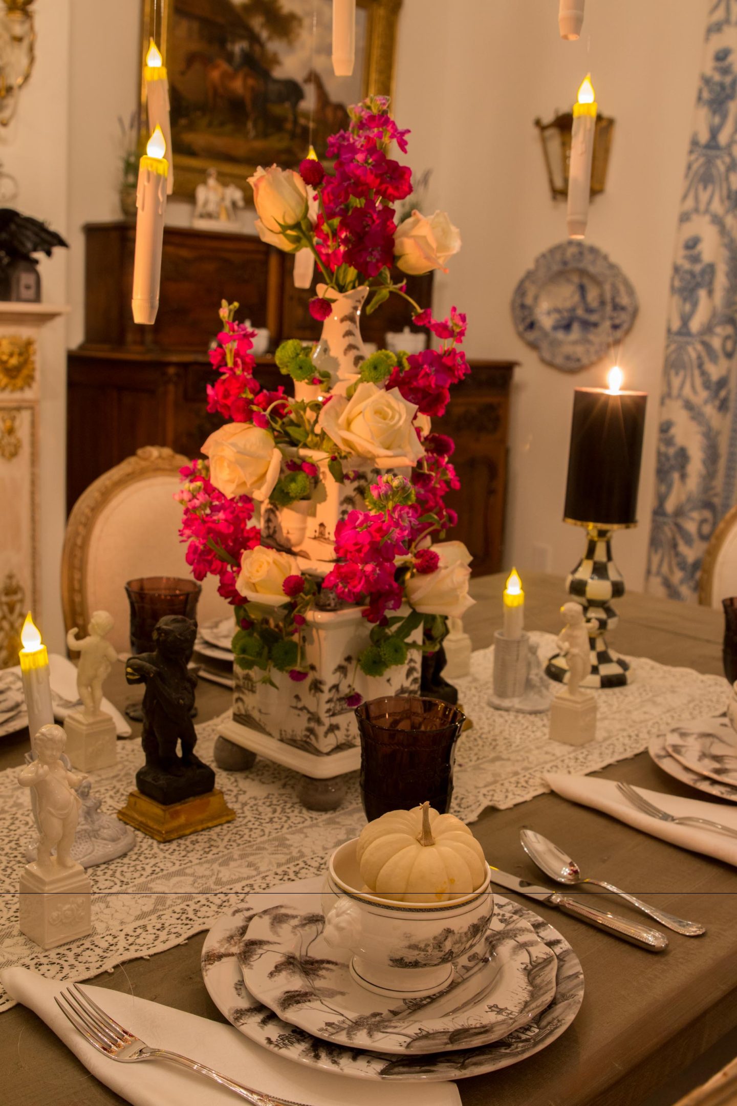 Enchanted Castle Halloween table