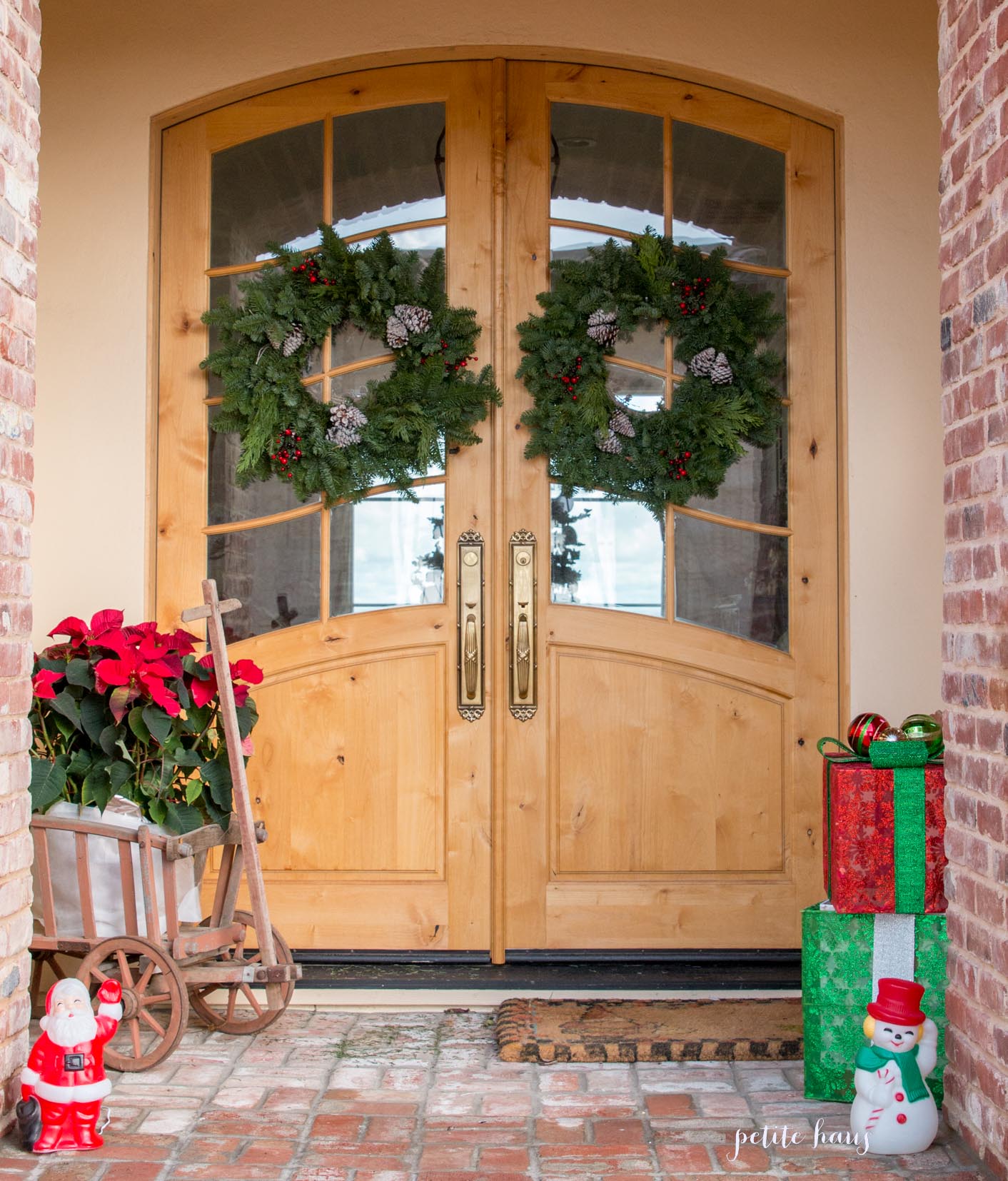 christmas porch decor