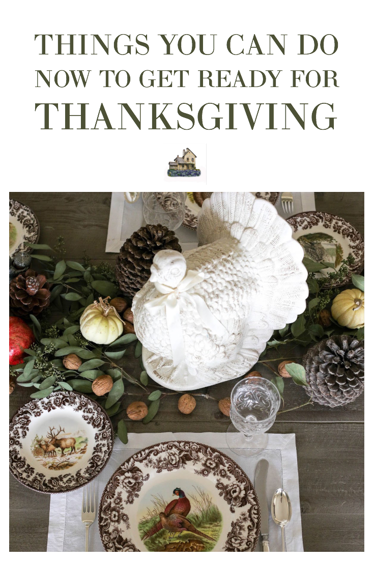 Things You Can Do Now To Get Ready For Thanksgiving - Petite Haus