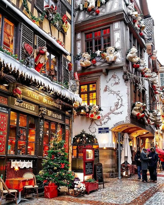 A real-life Christmas Village