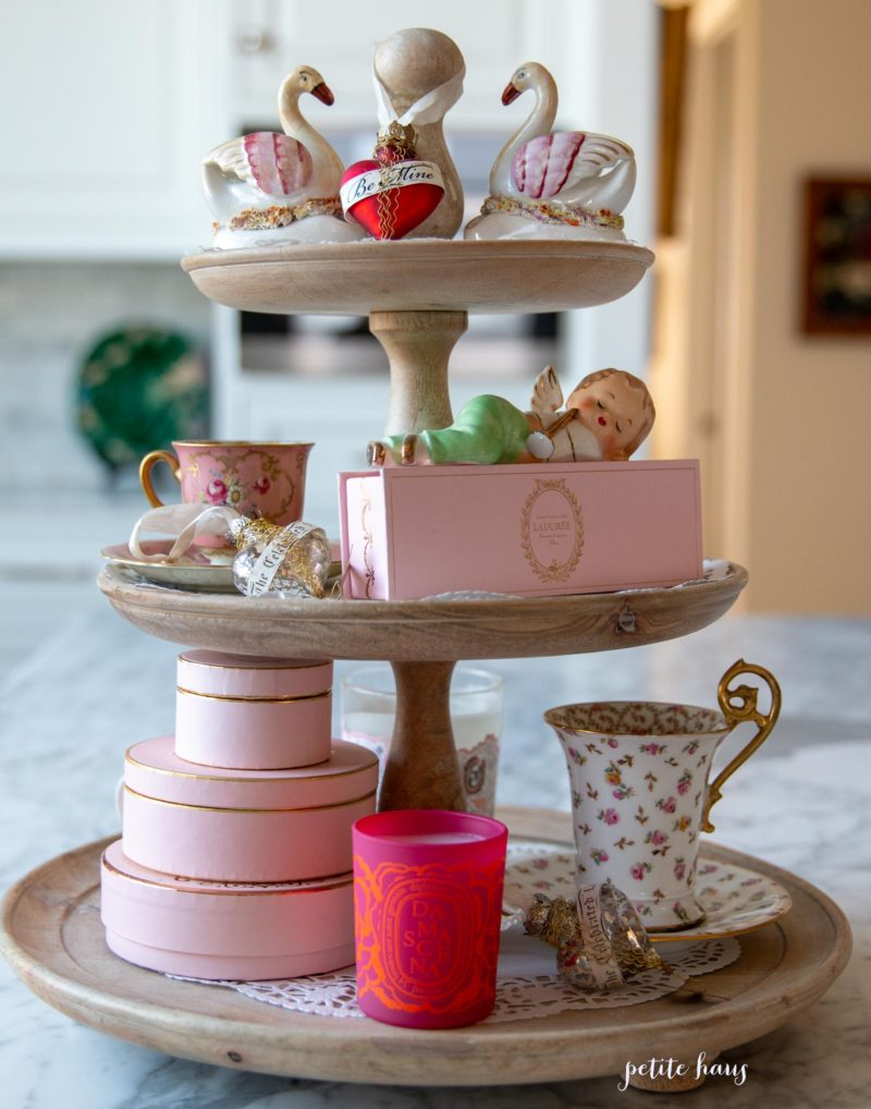 Vintage Valentine’s Day Tiered Tray and Blog Hop - Petite Haus