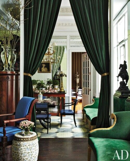 Green Velvet Decor Ideas