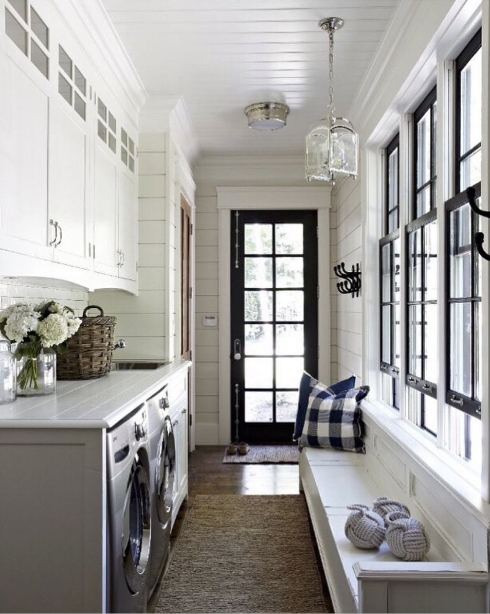 mudroom via Muskoka Living IG