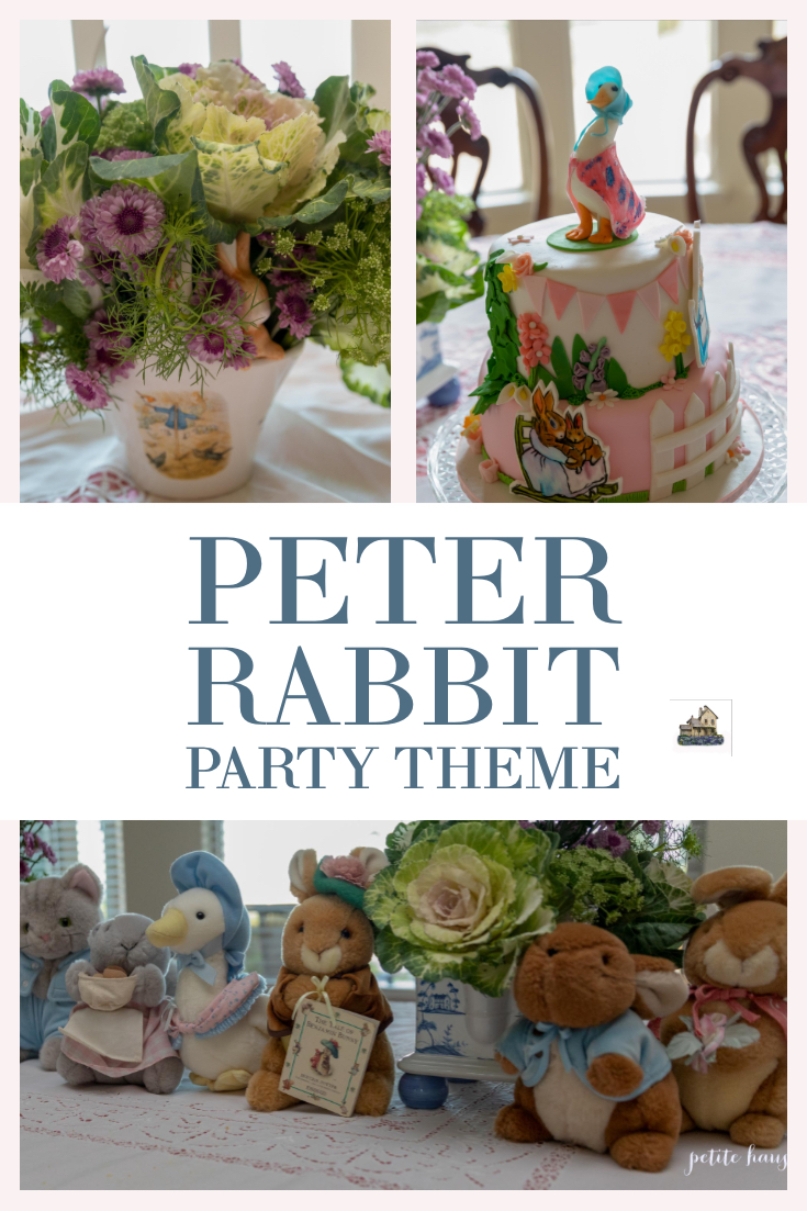 peter rabbit party theme baby shower birthday party