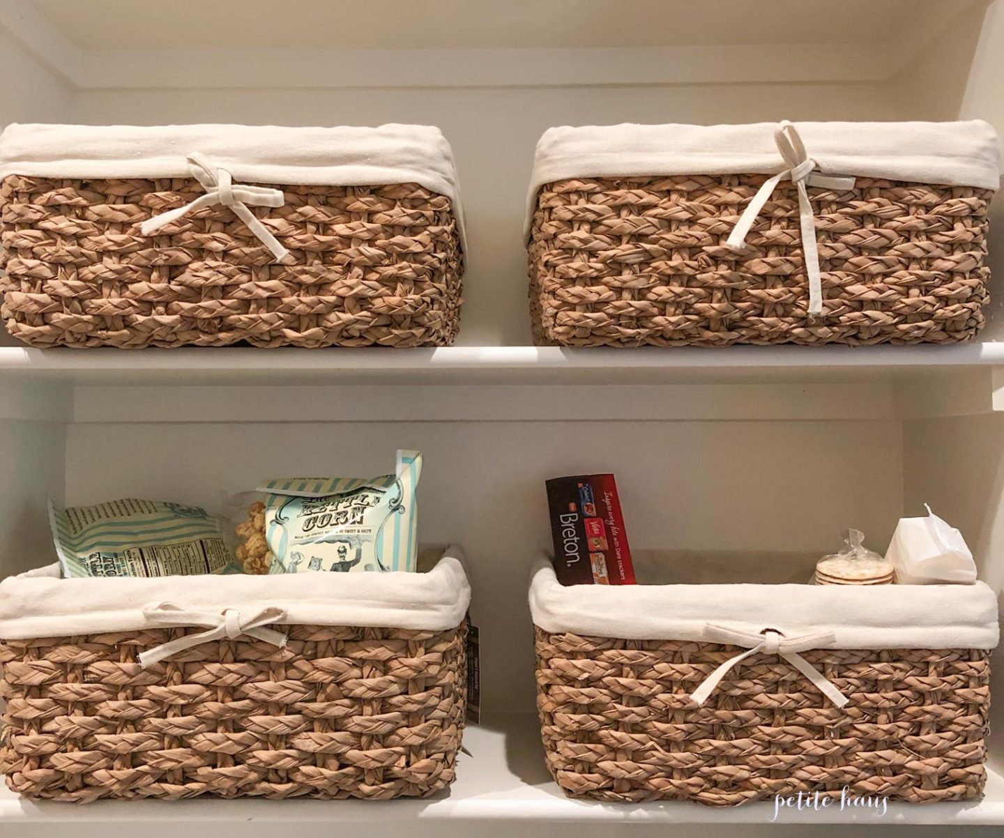 Pantry Organization, Baskets Make A Huge Difference : r/OrganizationPorn