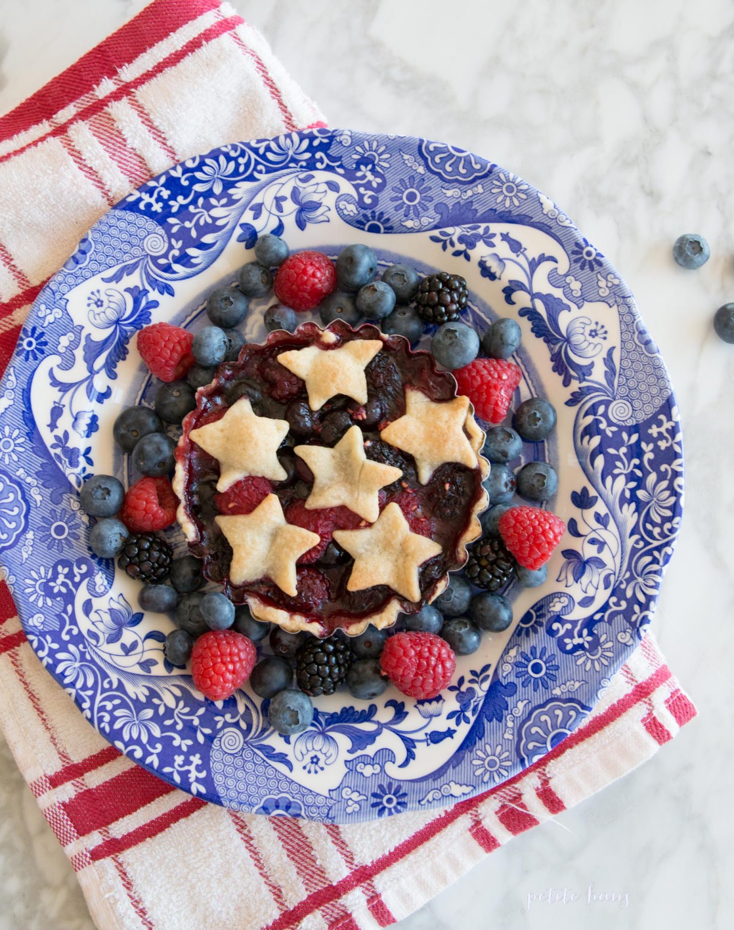 Patriotic Berry Pies