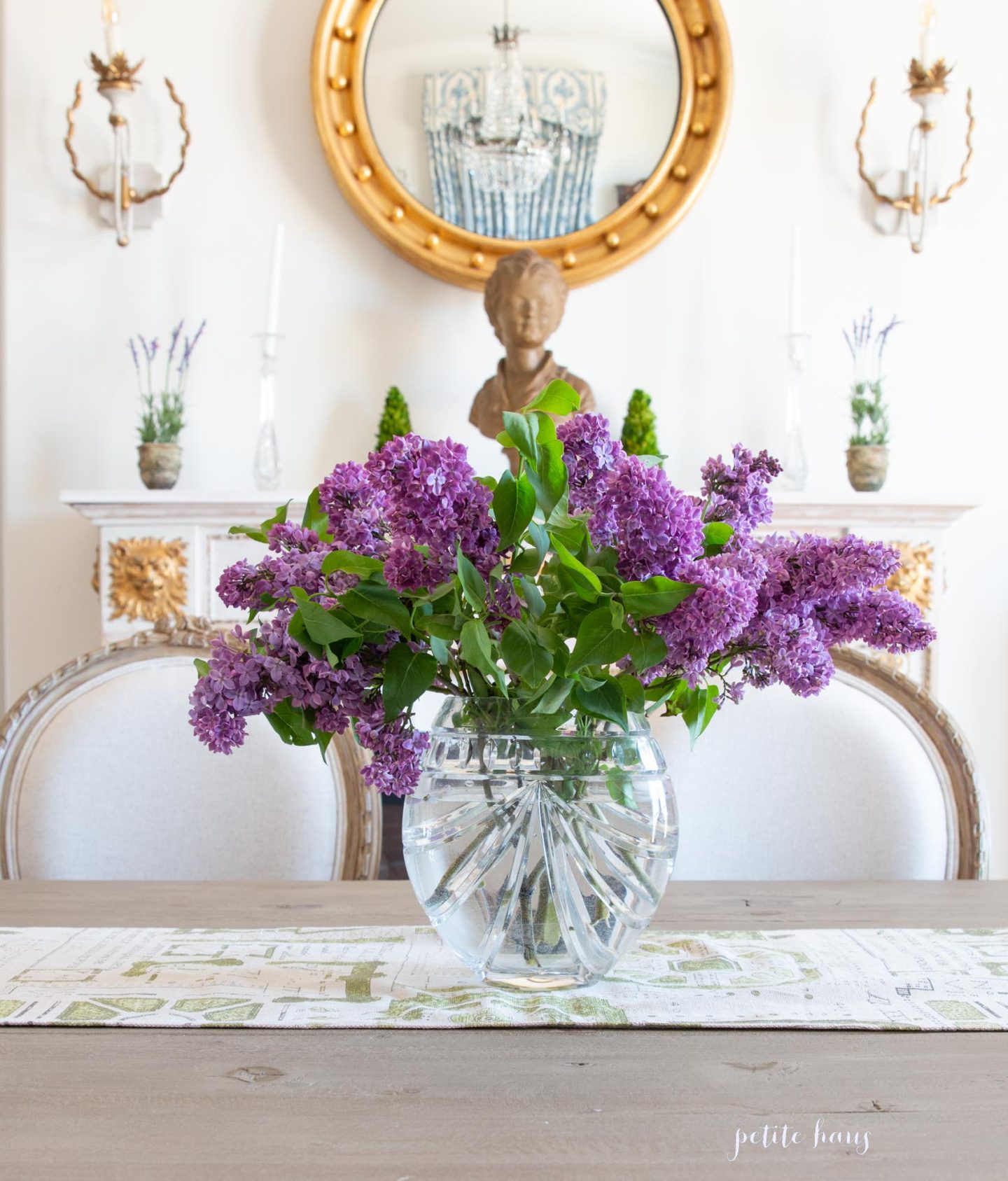 lilacs and french country decor