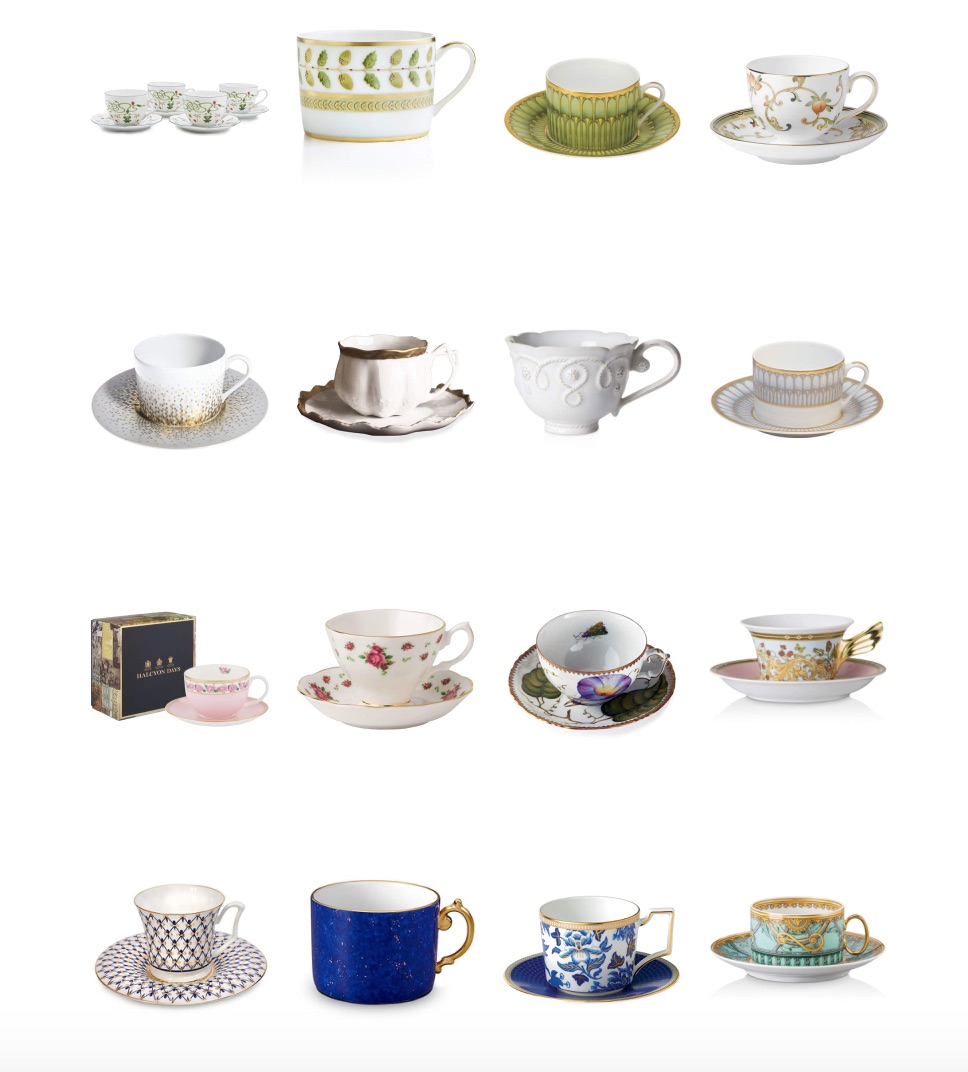 Pretty Teacups for Your Next Tea Party