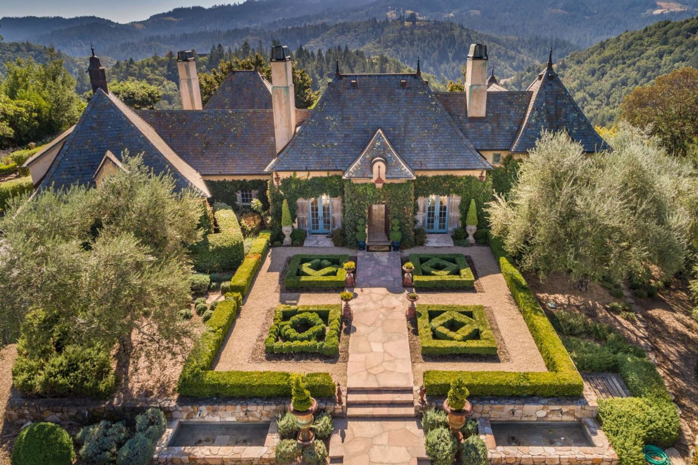 Tour a French Country Napa Valley Estate