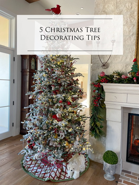 Christmas tree decorating tips and tricks, 