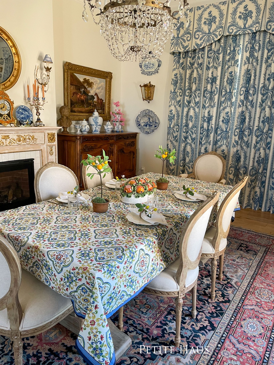 A Positano Inspired Table Setting - Dining Room Decor