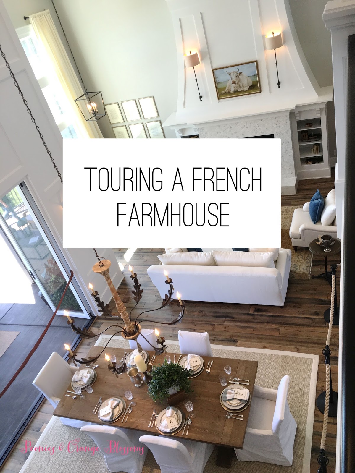 Touring a French farmhouse
